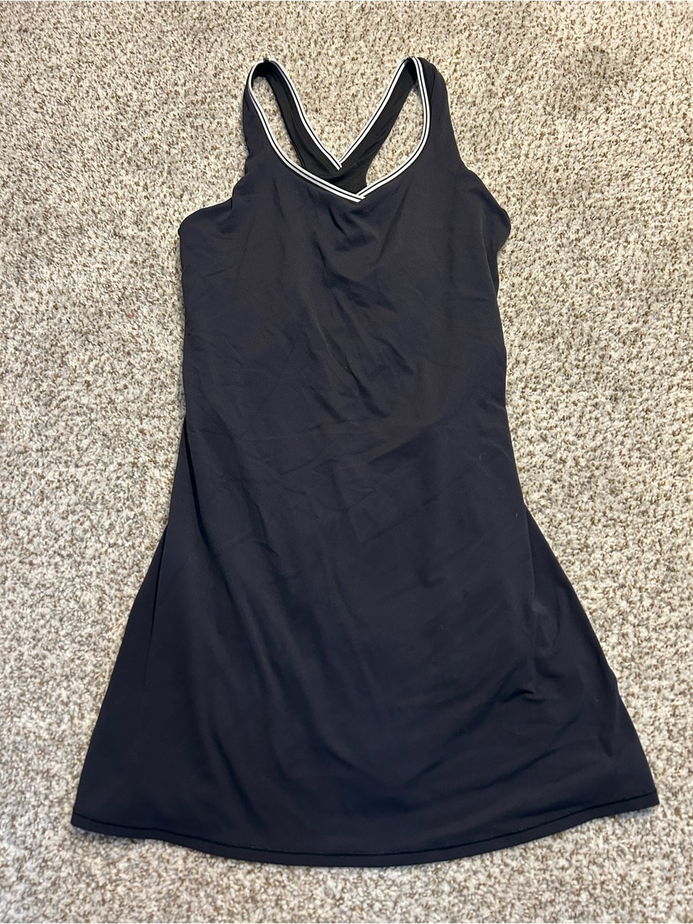 all in motion Black Tennis Tank Dress